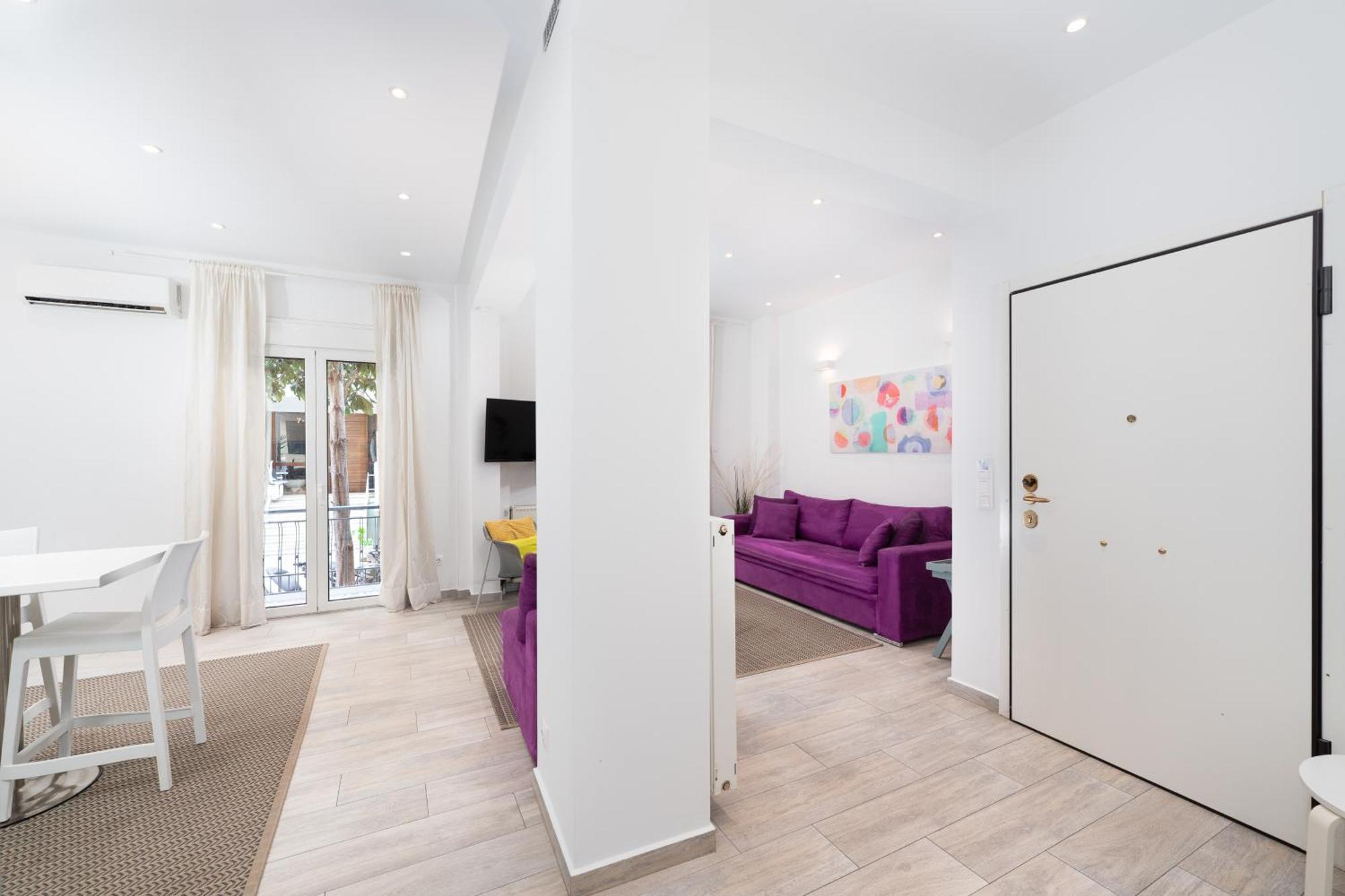 Spacious Modern Apartment In Athens Near Metro 외부 사진