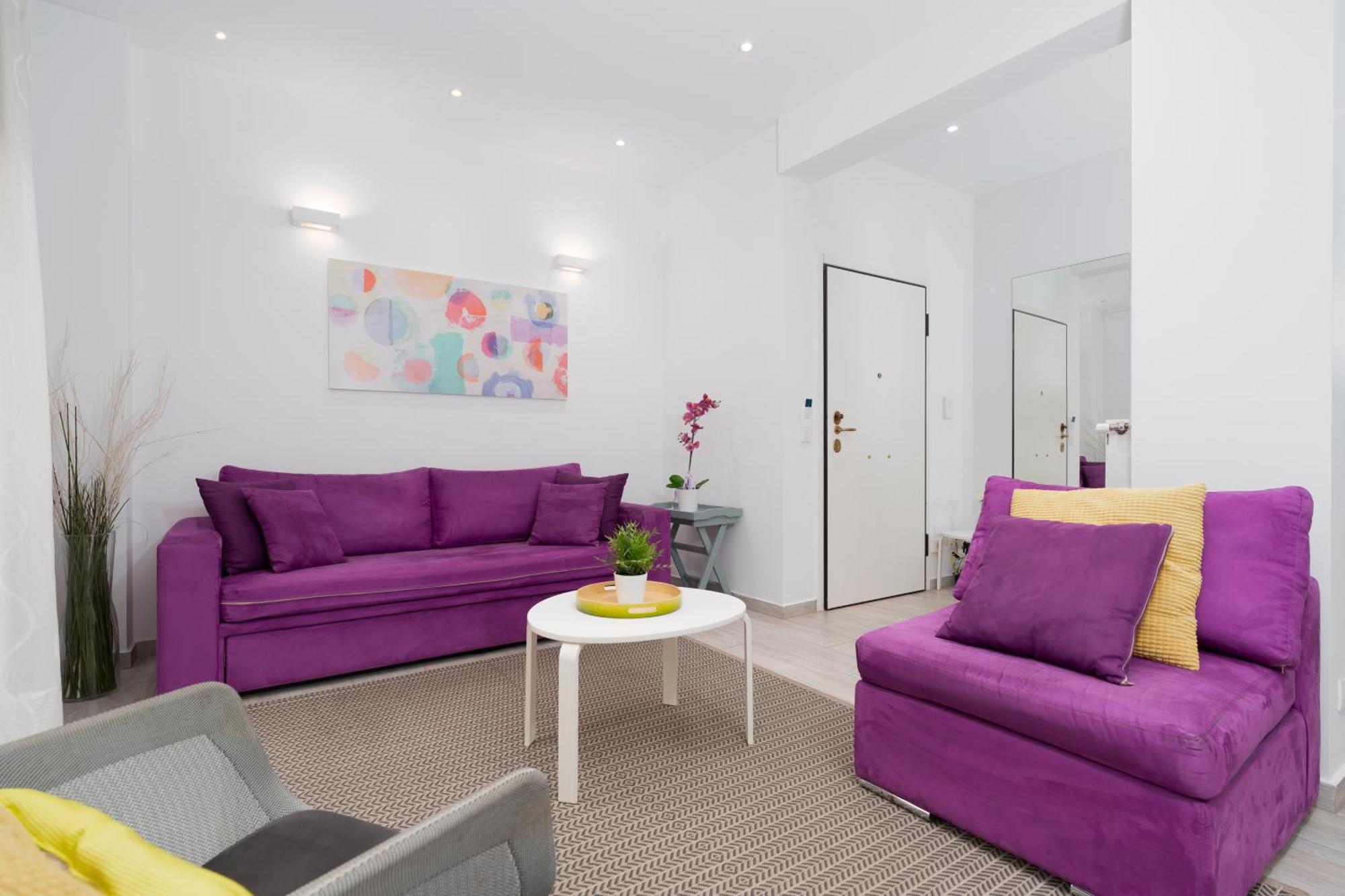 Spacious Modern Apartment In Athens Near Metro 외부 사진