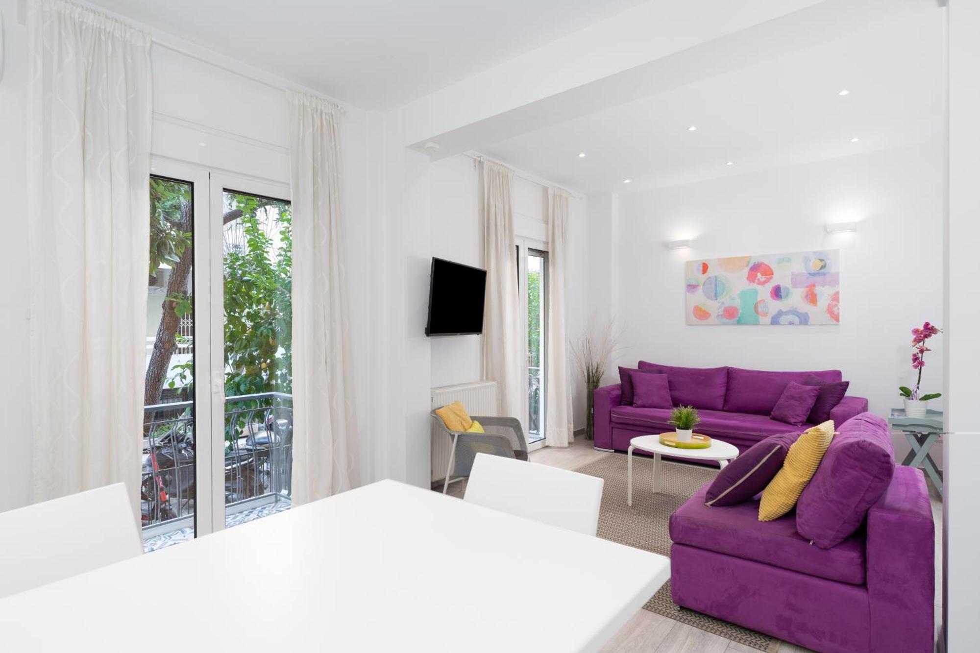 Spacious Modern Apartment In Athens Near Metro 외부 사진
