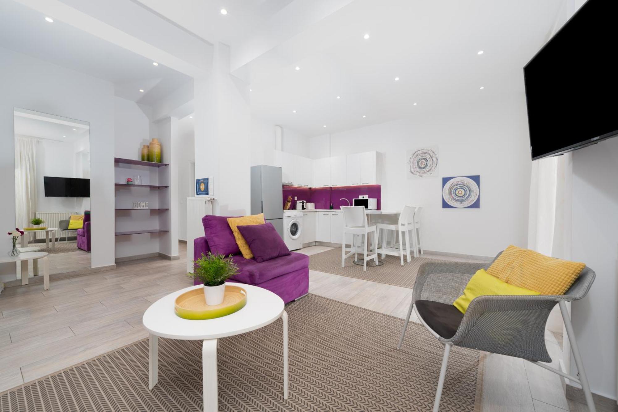 Spacious Modern Apartment In Athens Near Metro 외부 사진